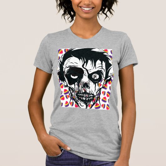Boo Frohes Halloween T-Shirt (Vorderseite)