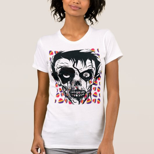 Boo Frohes Halloween T-Shirt (Vorderseite)