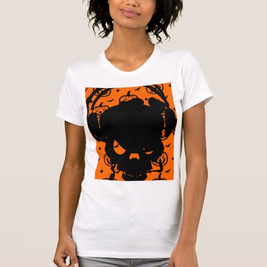 Boo Frohes Halloween T-Shirt (Vorderseite)