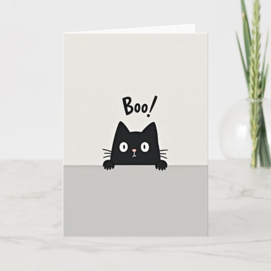 Boo From The Shadows Karte (Vorderseite)