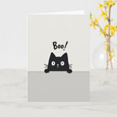 Boo From The Shadows Karte (Gelbe Blume)