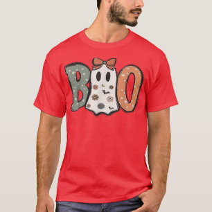 Boo Funny Beängstigend Halloween Kostüm Party Gesc T-Shirt