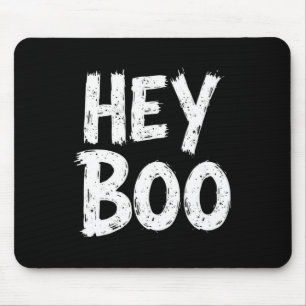 Boo Funny Halloween Ghost Mousepad
