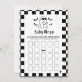 Boo Funny Halloween Party Baby Bingo Games Card Einladung (Vorderseite)