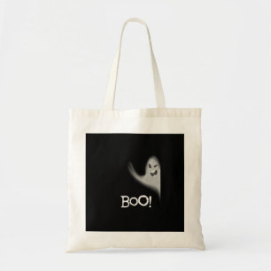 Boo Funny Hiding Peekabo Beängstigend Halloween Tragetasche