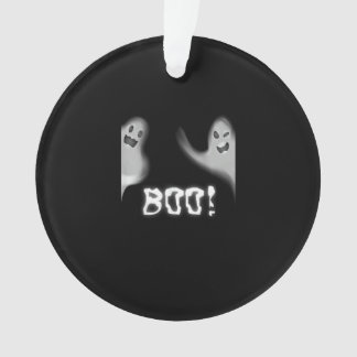 Boo! Funny Hiding Peekaboo Beängstigend Halloween Ornament