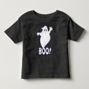 Boo-Geist-Halloween-Feiertags-Kleinkind-T - Shirt