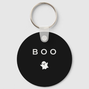 Boo Geist Halloween Subtil Minimal Fall Lustig Schlüsselanhänger