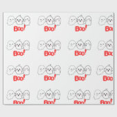 Boo! Geschenkpapier | Spooky & Fun zu Halloween (Flach)
