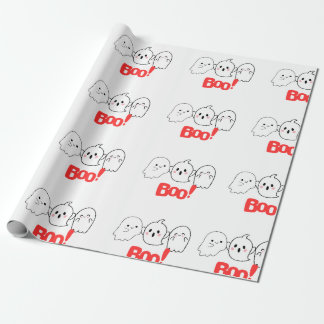 Boo! Geschenkpapier | Spooky & Fun zu Halloween