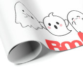 Boo! Geschenkpapier | Spooky & Fun zu Halloween (Rolleneckpunkt)