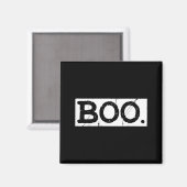 Boo gestresst Retro-Geist Halloween-Ästhetik  Magnet (Vorderseite/Rückseite)