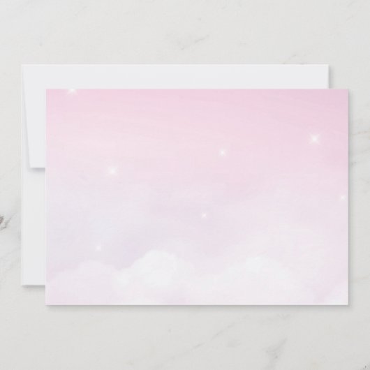 Boo Ghost 1. Geburtstag Einladung (Rückseite)