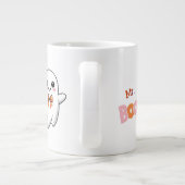 Boo Ghost Anpassbare Tasse mit Bäckerei Leckereien (Rückseite)