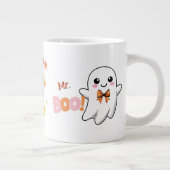 Boo Ghost Anpassbare Tasse mit Bäckerei Leckereien (Rechts)