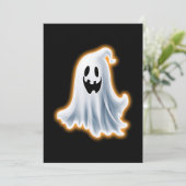 Boo Ghost Feiertagskarte (Stehend Vorderseite)