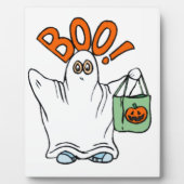 Boo Ghost Fotoplatte (Vorderseite)
