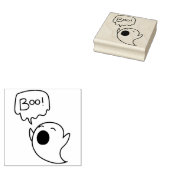 Boo Ghost Gummistempel (Stempel)