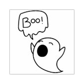Boo Ghost Gummistempel (Prägung)
