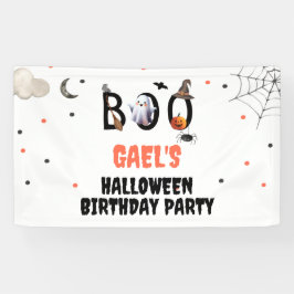Boo Ghost Halloween Geburtstagsparty Begrüßungsban Banner