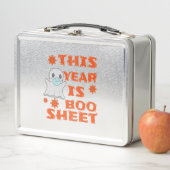 Boo Ghost Halloween Metall Brotdose (Beispiel)