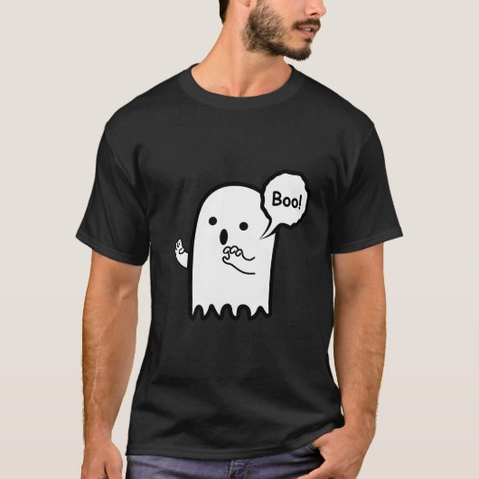 Boo! Ghost Hände packen T - Shirt (Vorderseite)
