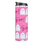 Boo Ghost isoliertes Halloween 12 oz ThermalTumble Thermosbecher (Nach rechts gedreht)