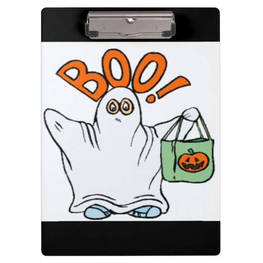 BOO ! GHOST KLEMMBRETT (Vorderseite)