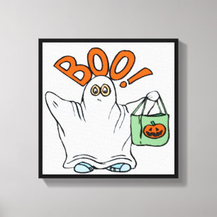 BOO ! GHOST LEINWANDDRUCK
