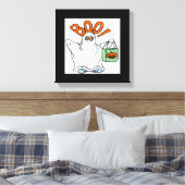 BOO ! GHOST LEINWANDDRUCK (Insitu (Schlafzimmer))