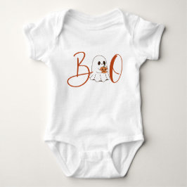 Boo Ghost mit Pumpkin Halloween Baby Outfit Baby Strampler