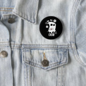Boo Ghost Paramedic Crew Kostüm Niedlich Easy Hall Button (Beispiel)