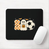 Boo Ghost Playing Fußball Halloween Spieler Trick  Mousepad (Mit Mouse)