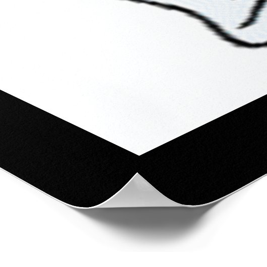 BOO ! GHOST POSTER (Ecke)