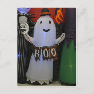 Boo Ghost Postkarte