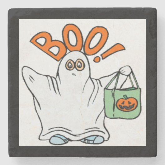 BOO ! GHOST STEINUNTERSETZER (Vorderseite)