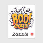 Boo ghosts halloween  aufkleber (Blatt)
