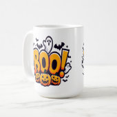 Boo ghosts halloween kaffeetasse (Vorderseite Links)