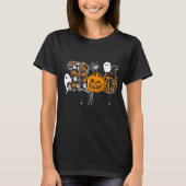Boo Ghosts Pumpkins und Spiders T-Shirt (Vorderseite)