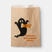 Boo Ghoul Individuelle Name Geschenktütchen (Vorderseite)