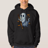 Boo Ghoul Playing Bassoon Halloween Musical Instru Hoodie (Vorderseite)
