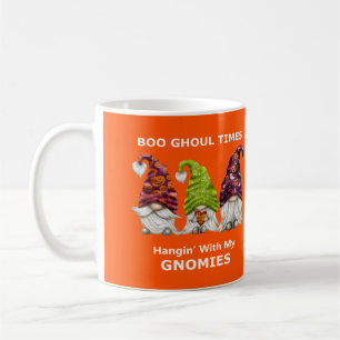 Boo Ghoul Times hing mit meinen Gnomen Halloween Kaffeetasse
