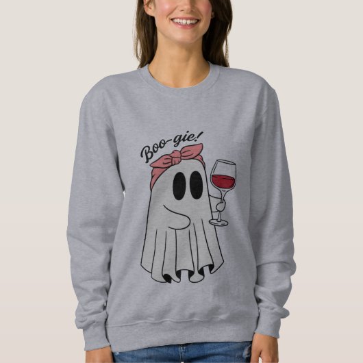 Boo-gie mit Stil Sweatshirt (Vorderseite)