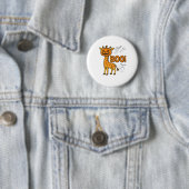 Boo Giraffe Halloween Costume Giraffe Lover Spooky Button (Beispiel)