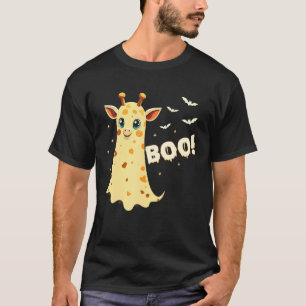 Boo Giraffe Halloween Kostüme Männer Frauen Kinder T-Shirt
