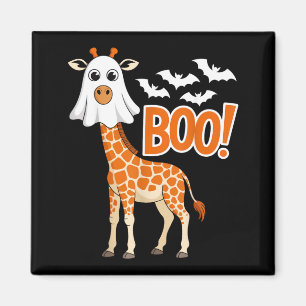 Boo-Giraffen-Kostüm lustige Tierliebhaber Hallowee Magnet