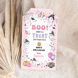BOO! Girl Halloween Girl Party Leckerei Geschenkanhänger