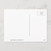 BOO glückliches Halloween - Postkarte oder (Rückseite)