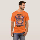 "Boo! Gott! Schrei! Halloween T-Shirt (Vorne ganz)