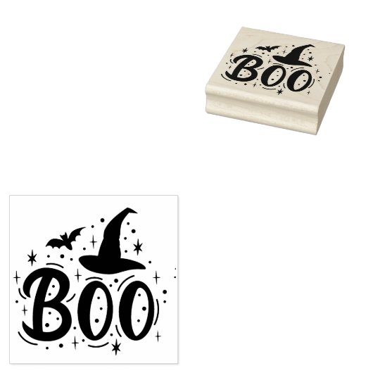 Boo Gummistempel (Stempel)